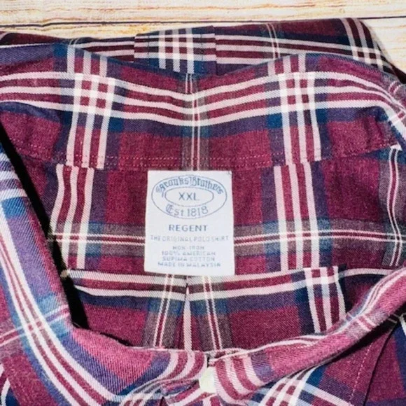 Brooks Brothers Mens Button Down Long Sleeve Shirt size XXL - Picture 4 of 4